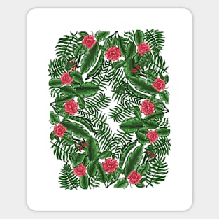 Flower and Plants Jungle Sticker